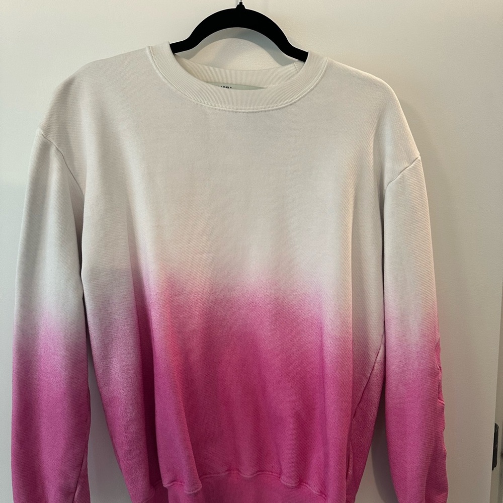 Off-White Ombre Pink and White Sweater - Picture 4 of 5